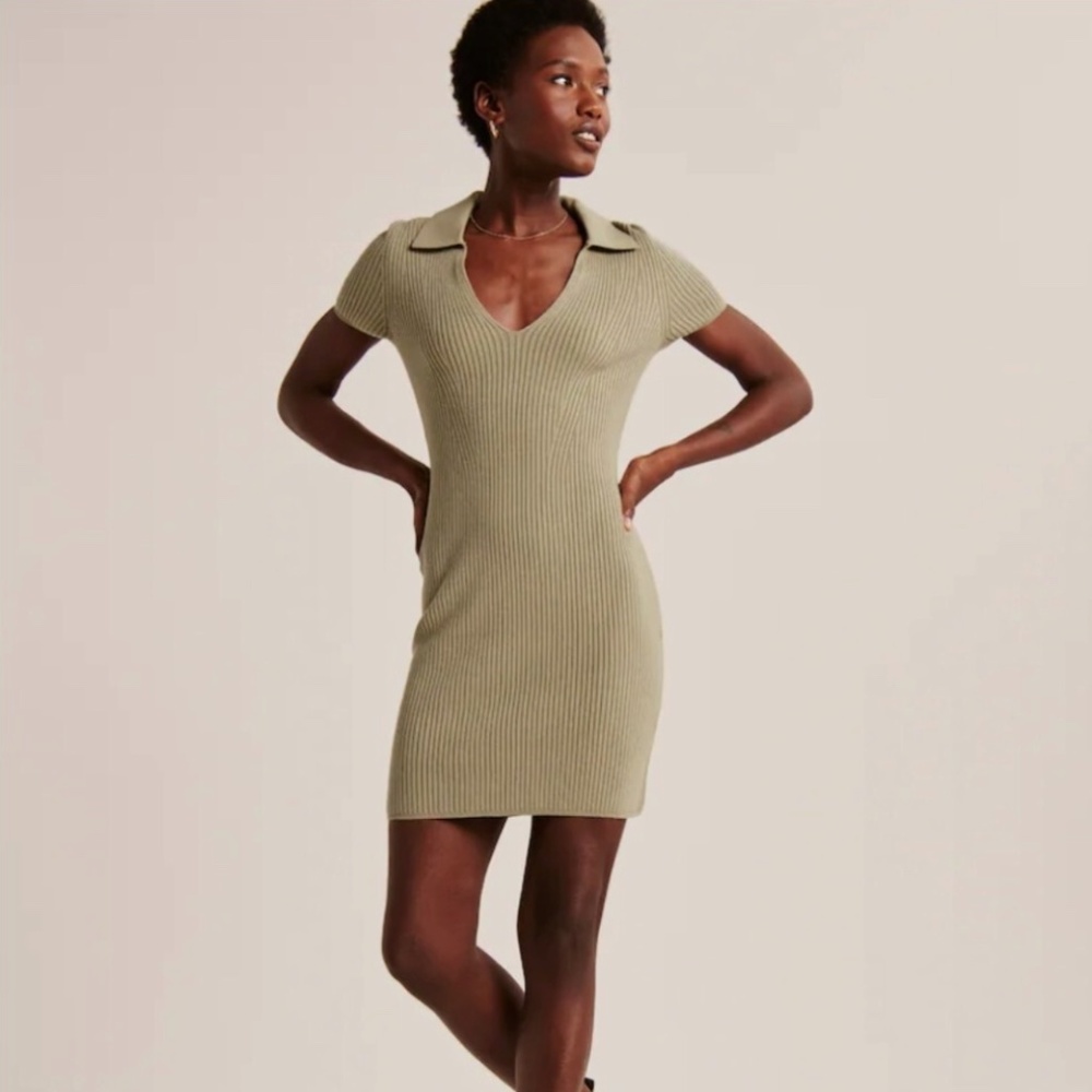 Abercrombie Green Mini Dress
